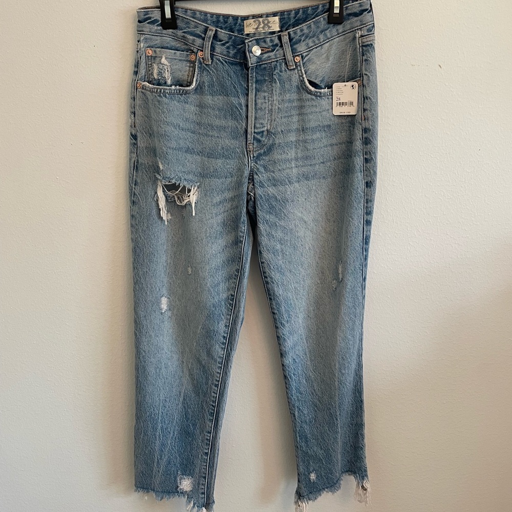 Free People Distressed Jeans - Size 28